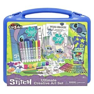 NEW Disney Lilo Stitch Kids Ultimate Creative Arts & Crafts Set, Cra-Z-Art